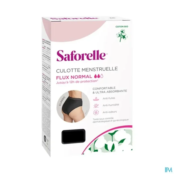 Saforelle culotte pour les regles classic flux normal t44