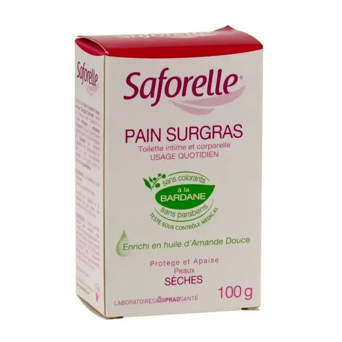 Saforelle pain surgras hygiene intime 100g