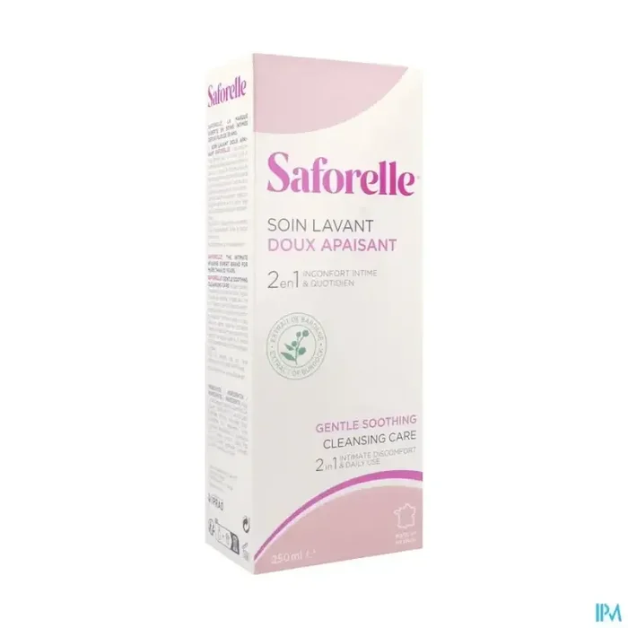Saforelle soin lavant doux flacon 250ml