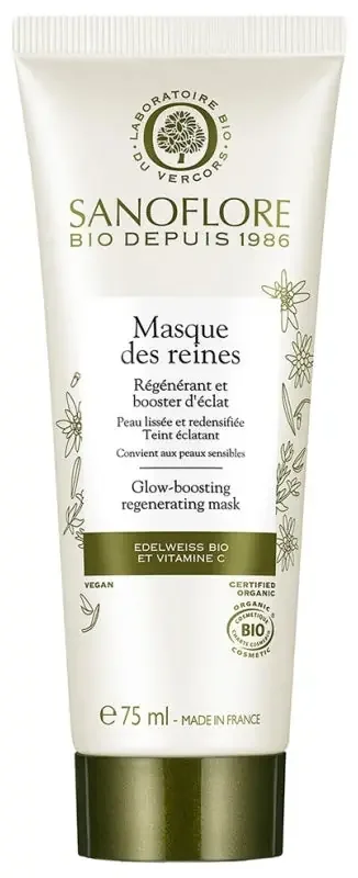 Sanoflore Masque des Reines Anti-Âge Éclat Bio 75 ml