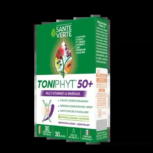SANTE VERTE TONIPHYT 50+ – 30 Comprimés Sécables