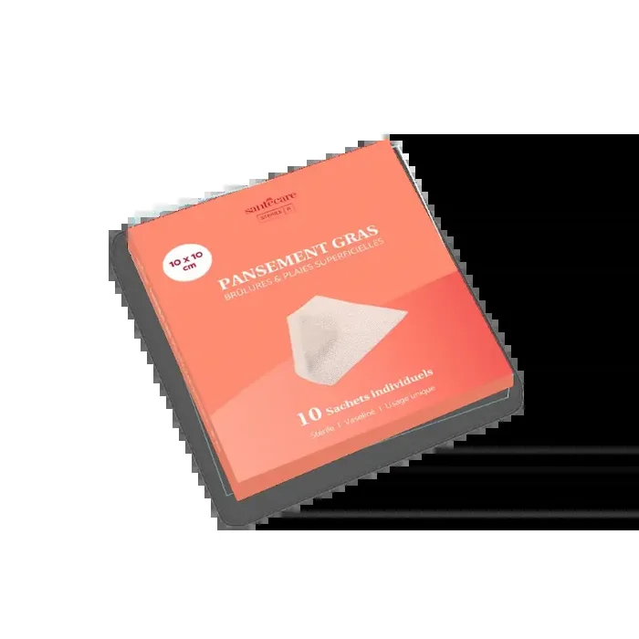 Santécare pansement gras 10cmx10cm