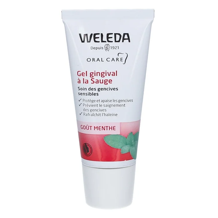 Sauge – Gel Gingival – Gencives Sensibles – Goût Menthe – 30 ml