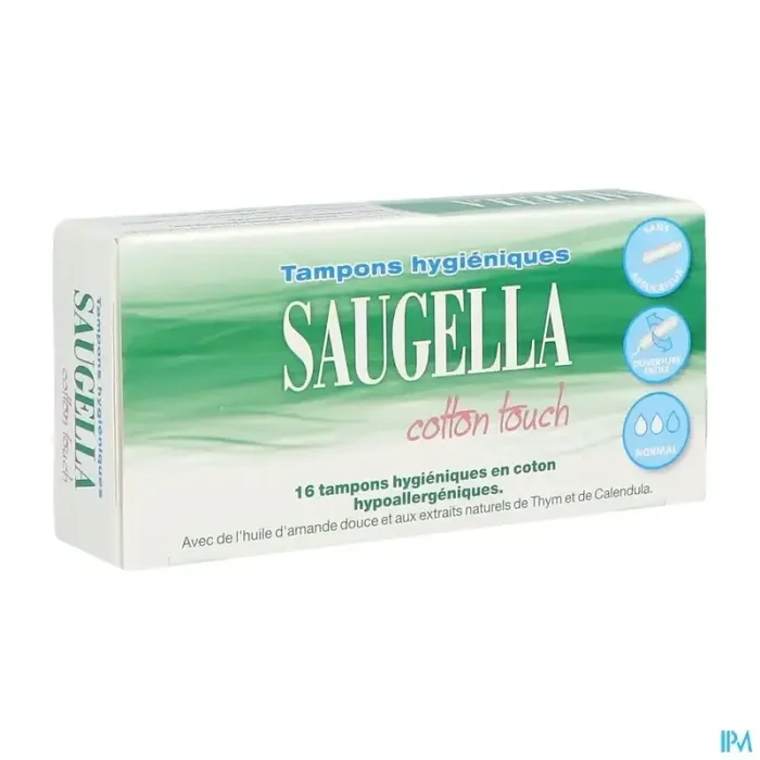 Saugella cotton touch tampon normal 16