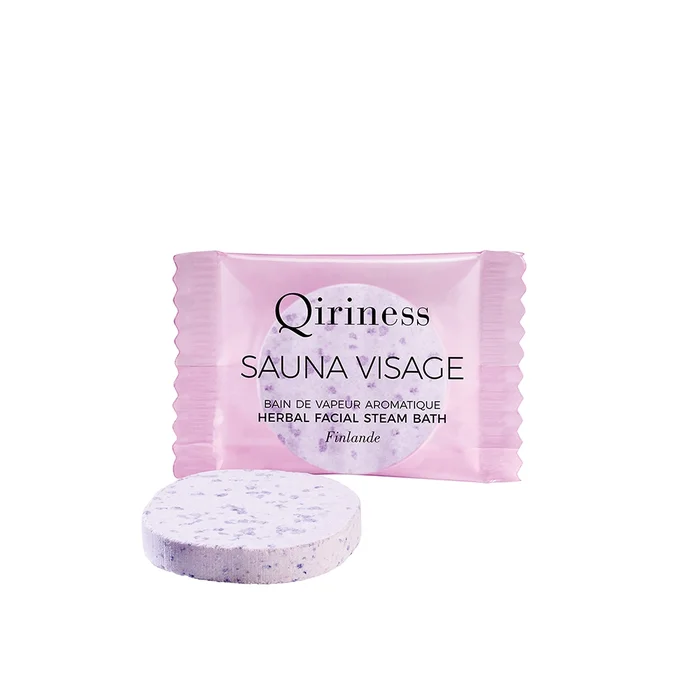 Sauna Visage – Bain de Vapeur Aromatique 10 x 8G