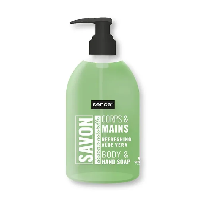 Savon Corps et Mains – Douceur naturelle – Aloe Vera – 500 ml