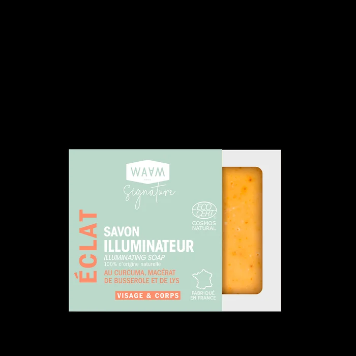 Savon illuminateur au Curcuma