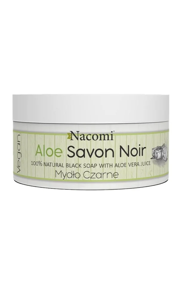 Savon noir anti-acné – Aloe vera – Visage & corps – 125 g
