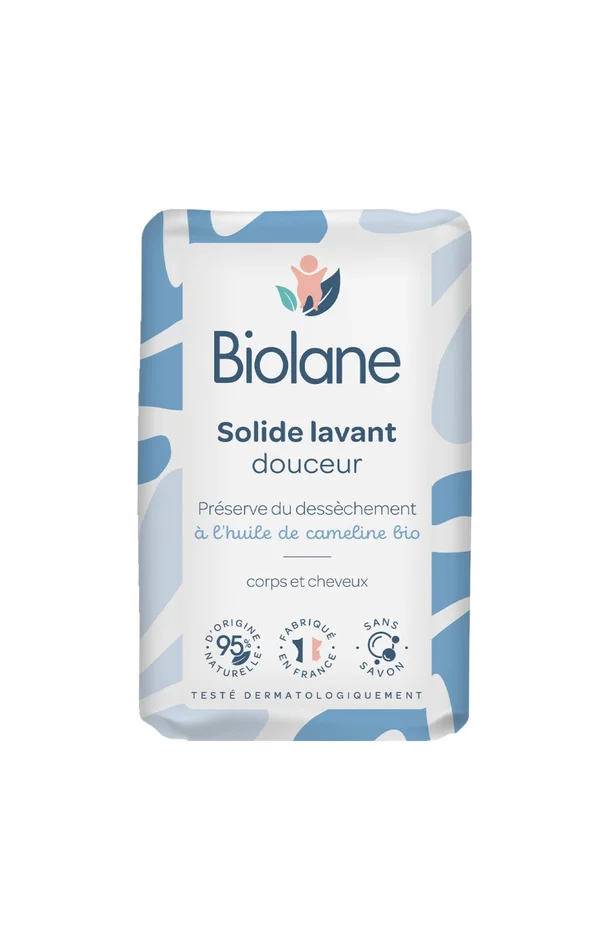 Savon solide naturel – Huile cameline bio – Visage & corps – 75 g