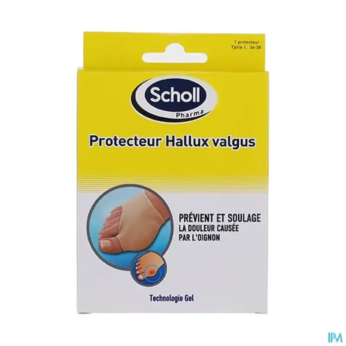 Scholl hallux valgus protege oignons p36/38