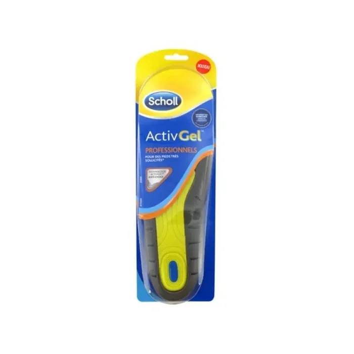 Scholl Semelles ActivGel Professionnels Homme 1 Paire