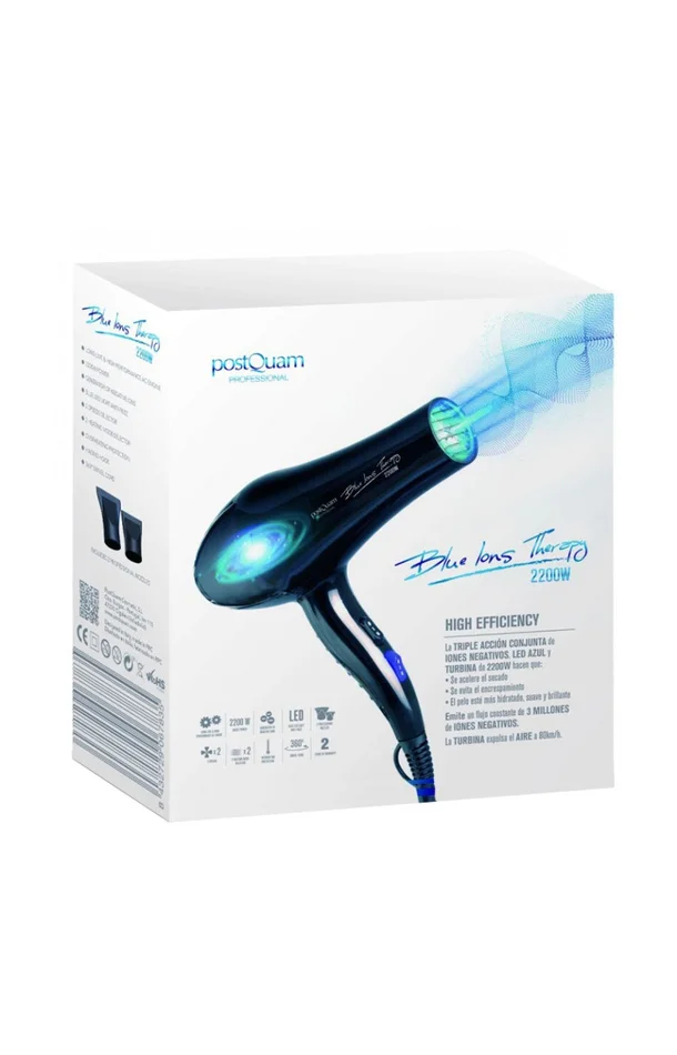 Sèche-cheveux – Blue Ions Therapy – 2200 W