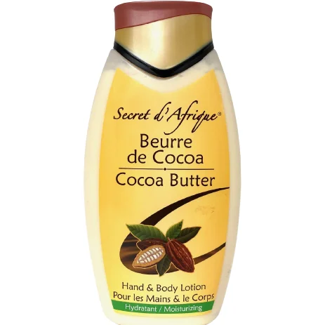 SECRET D’AFRIQUE ≡ Crème Mains Et Corps Au Beurre De Cocoa