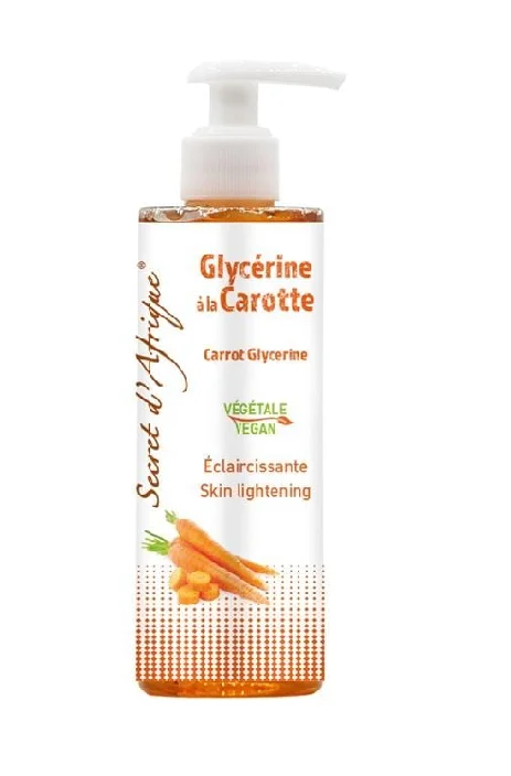 Secret d’Afrique Glycérine à la carotte éclaircissante