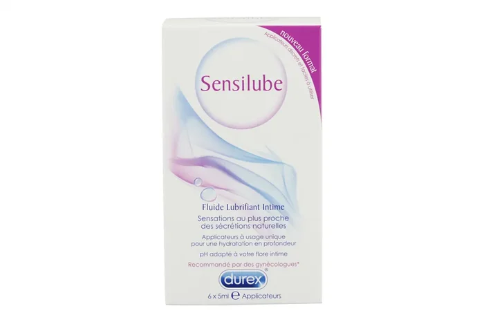 Sensilube fluide lubrifiant intime 6x5ml