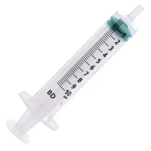 Seringue graduée 3 pièces BD Emerald – Sans aiguille – 10 ML – Par 1