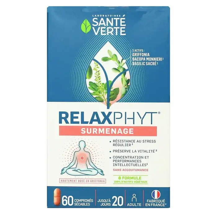 Serotisol soulage le stress 60 comprimés