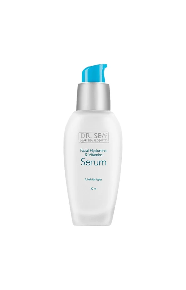 Sérum anti-âge – Acide hyaluronique & vitamines – Visage – 30 ml