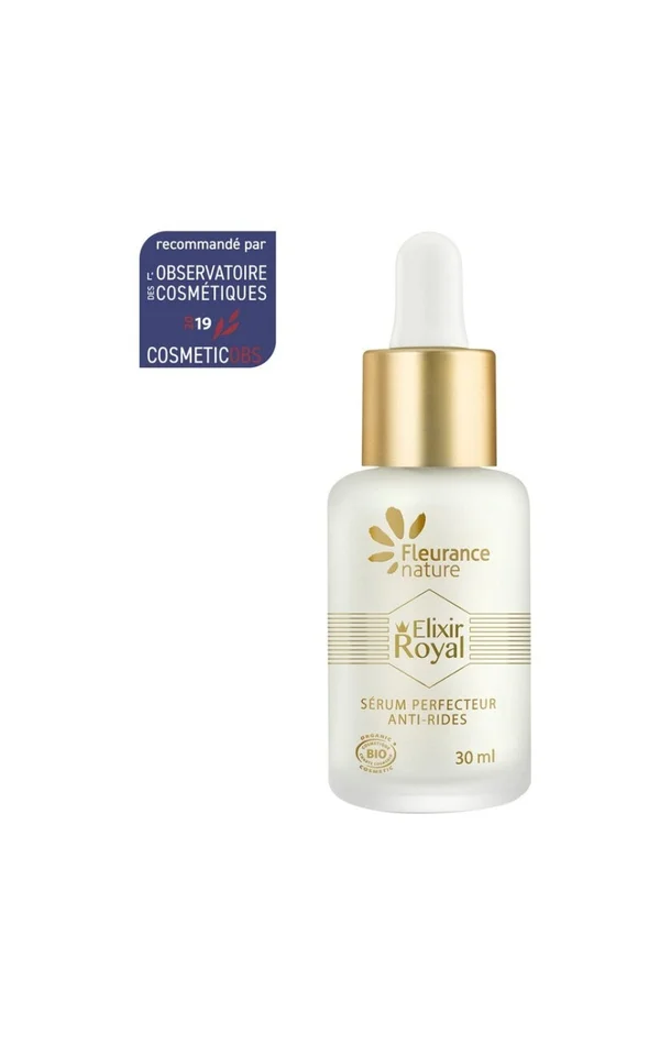 Sérum anti-rides bio – Gelée royale & acide hyaluronique – Visage – 30 ml