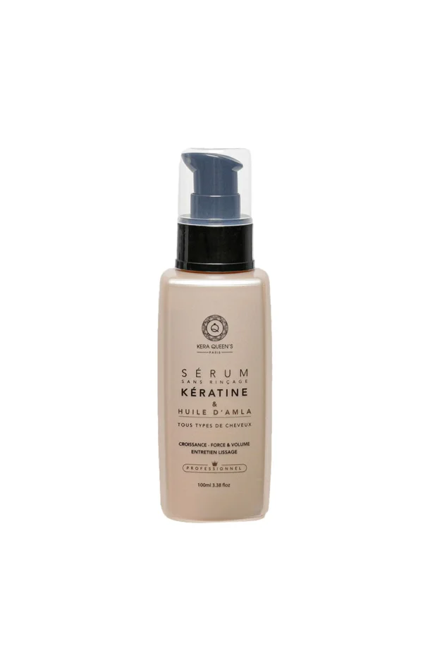 Sérum croissance & volume – Kératine & huile d’amla – Tous types de cheveux – 100 ml