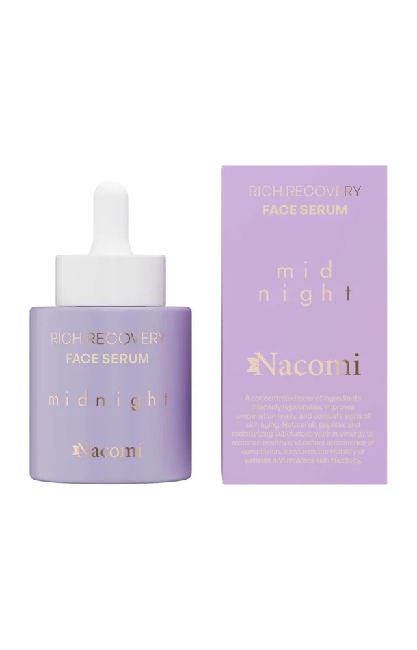 Sérum de nuit anti-âge & hydratant – Midnight – Peptides – Peaux ternes