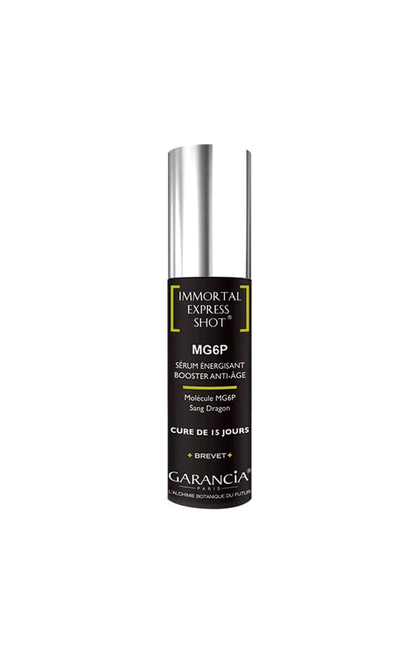 Sérum énergisant booster anti-âge – Immortal Express Shot MG6P – 15 ml