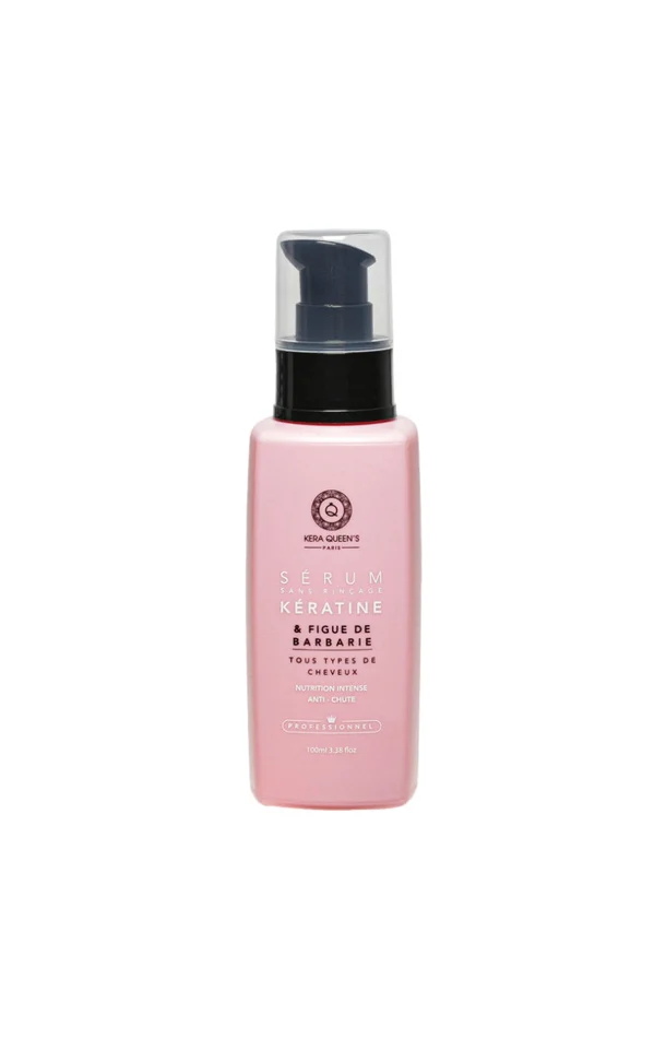 Sérum nourrissant & anti-chute – Kératine & figue de barbarie – Tous types de cheveux – 100 ml