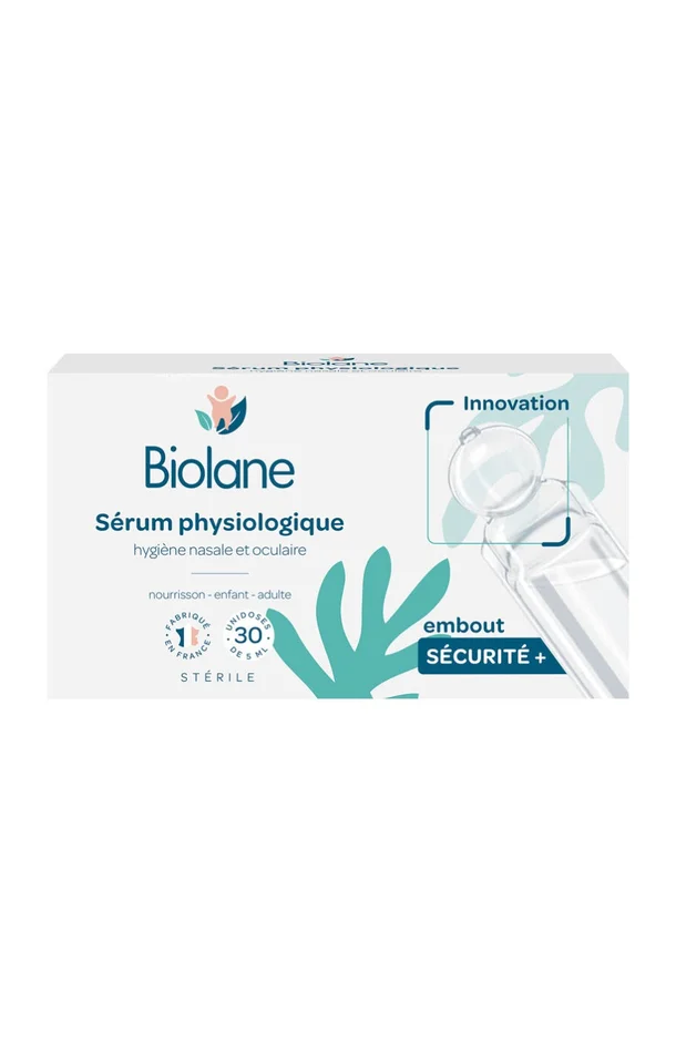 Sérum physiologique – Yeux & nez – 2 x 30 uités