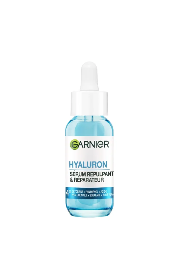 Sérum repulpant & réparateur – Acide hyaluronique & aloe vera – Visage – 30 ml