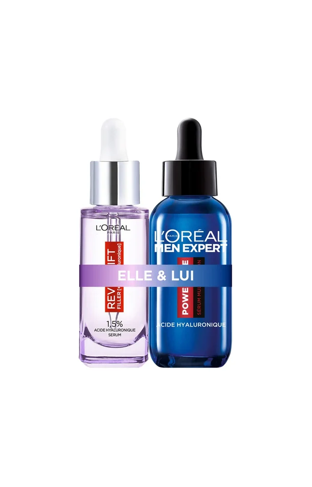 Sérums hydratants – Acide hyaluronique – Peaux mixtes à grasses – 2 x 30 ml