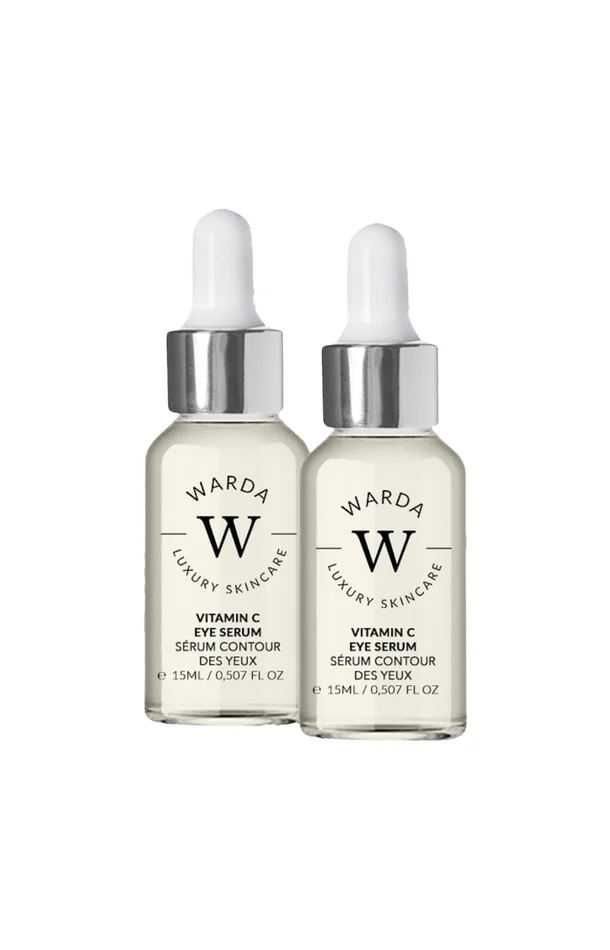 Sérums hydratants – Vitamine C – Yeux – 2 x