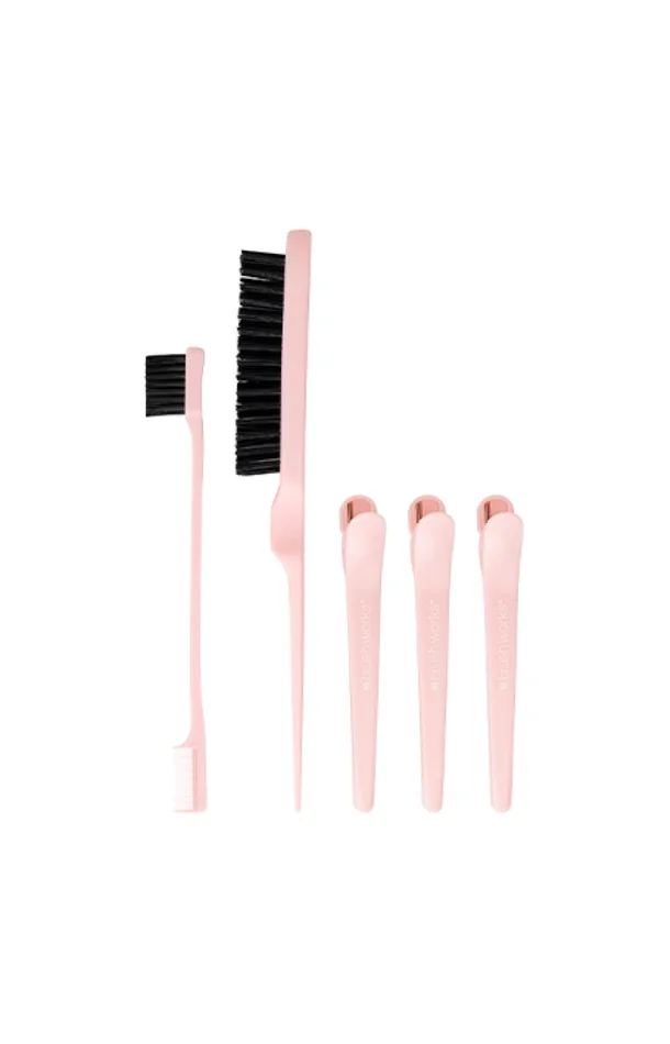Set brosse plaquage – Cheveux – 5 accessoires