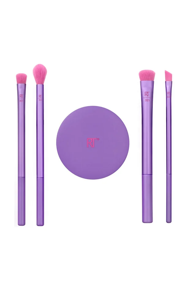 Set de 4 pinceaux & miroir – Yeux
