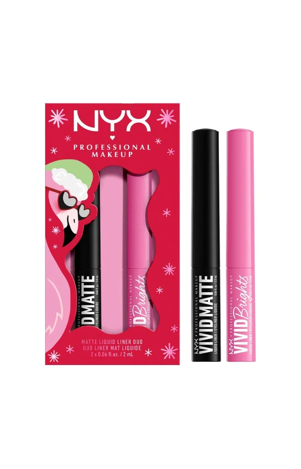 Set eyeliners liquides – Vivid Brights & Matte – 2 produits