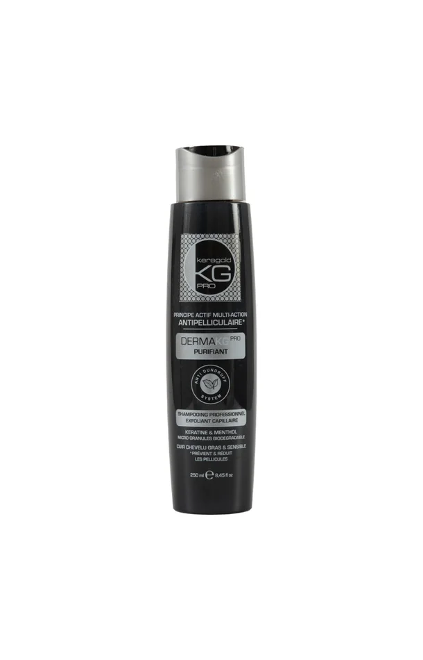 Shampoing anti-pelliculaire purifiant – Kératine & menthol – Cuis chevelus gras & sensibles