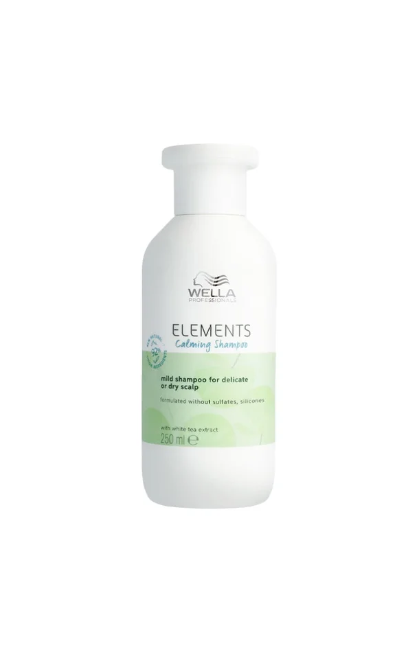 Shampoing apaisant sans sulfate – Elements – Cuir chevelu sec ou délicat