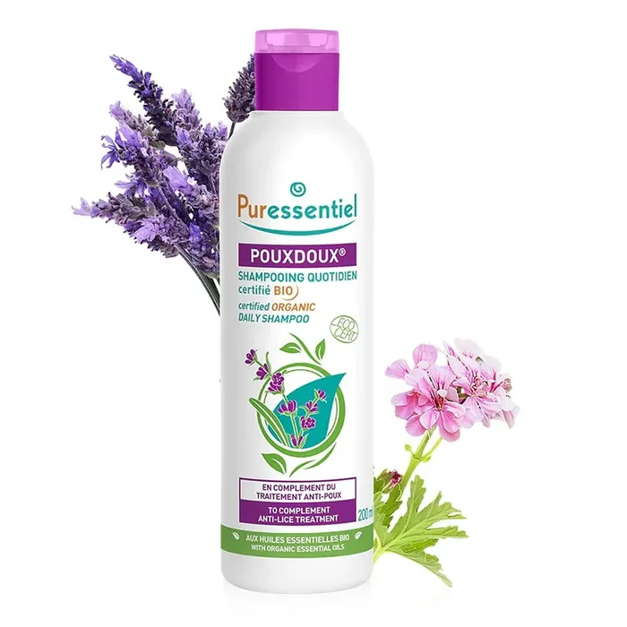 Shampoing BIO Anti Poux – Pouxdoux® – 200ml
