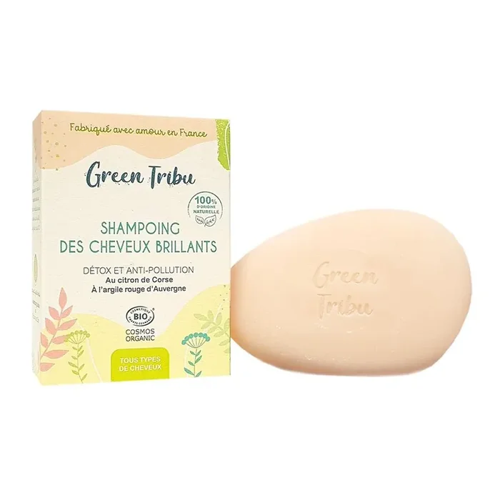 Shampoing des Cheveux Brillants – Shampoing solide 85G