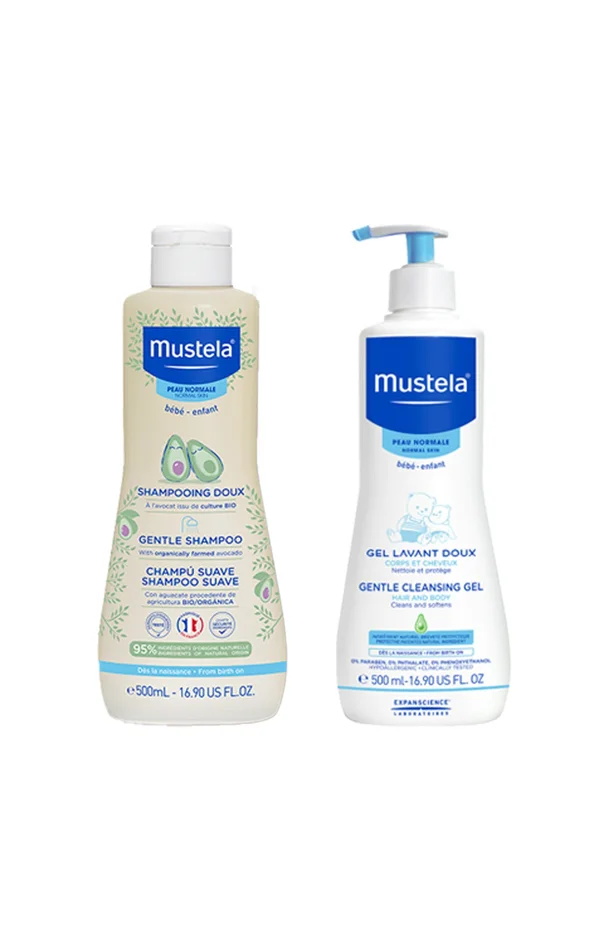 Shampoing doux & gel lavant – Bébé – 2 x 500 ml