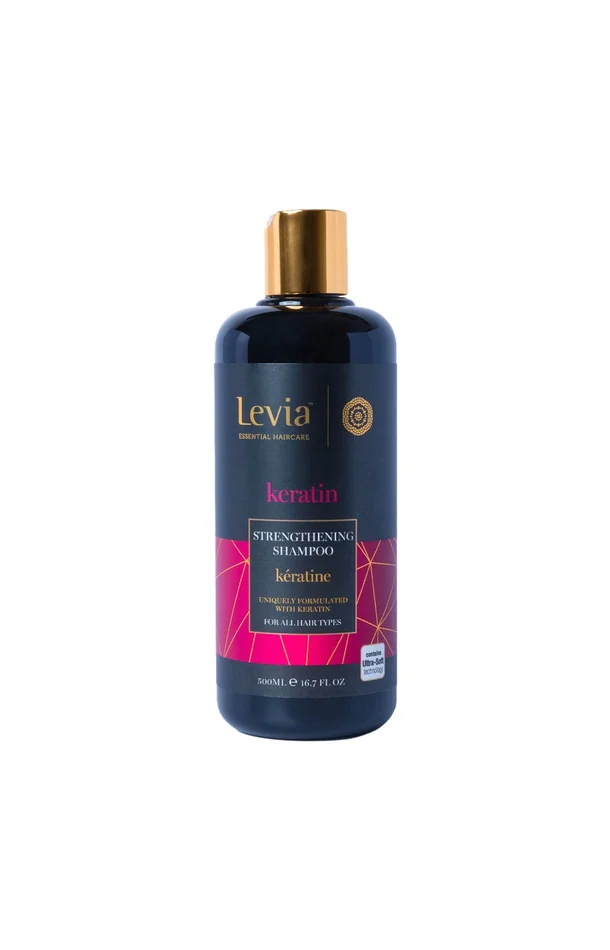 Shampoing fortifiant – Kératine – Cheveux abîmés & colorés – 500 ml