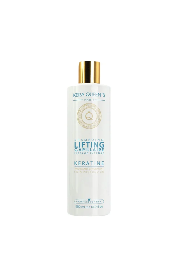 Shampoing lifting capillaire nourrissant & hydratant – Kératine – Cheveux ternes – 500 ml