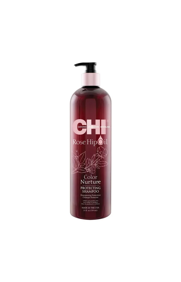Shampoing protecteur de couleur – Rose Hip Oil – Cheveux colorés