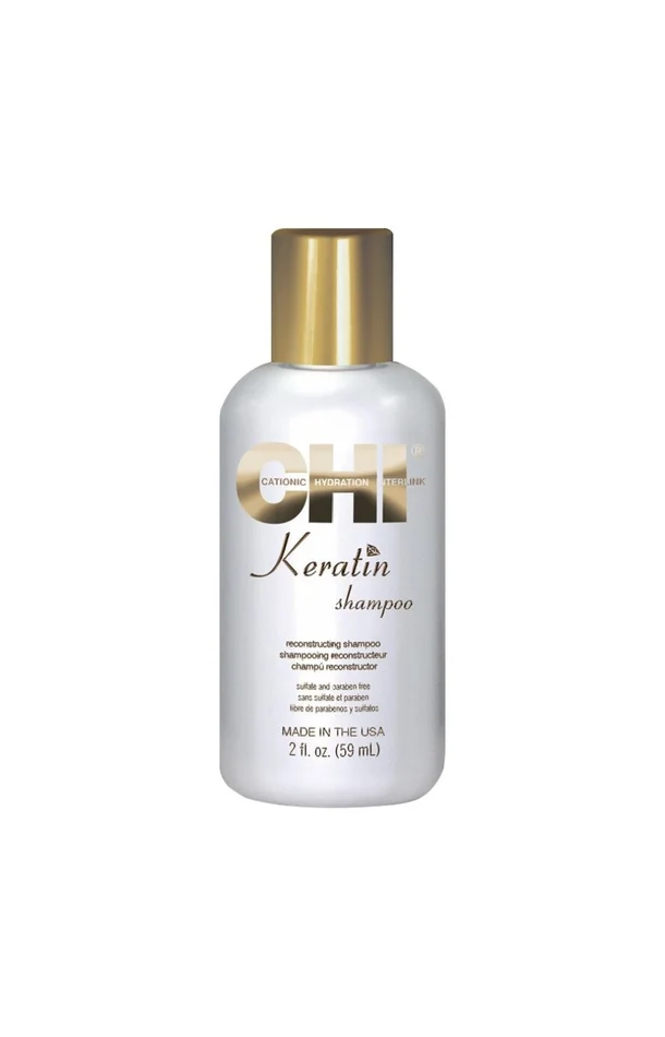 Shampoing reconstructeur – Keratin – Cheveux déshydratés
