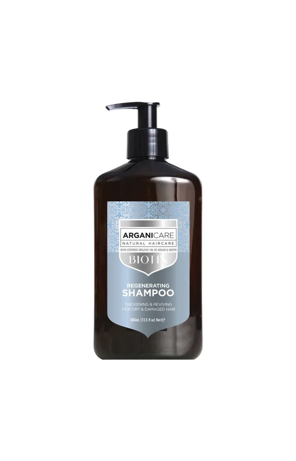Shampoing regénérant – Biotine – Cheveux secs & abîmés – 400 ml