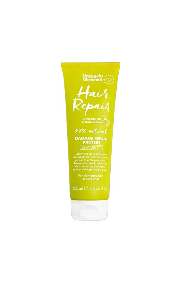Shampoing Réparateur – Infusé de proteines – Cheveux secs & abîmés – 250 ml