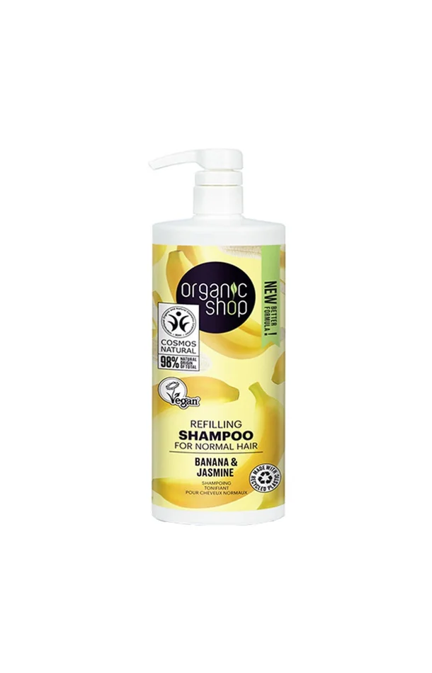 Shampoing repulpant – Banane & jasmin – 1 L