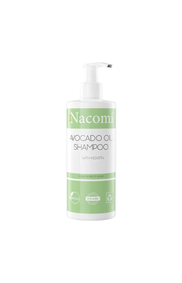 Shampoing revitalisant – Huile d’avocat & kératine – Cheveux secs & abîmés – 250 ml
