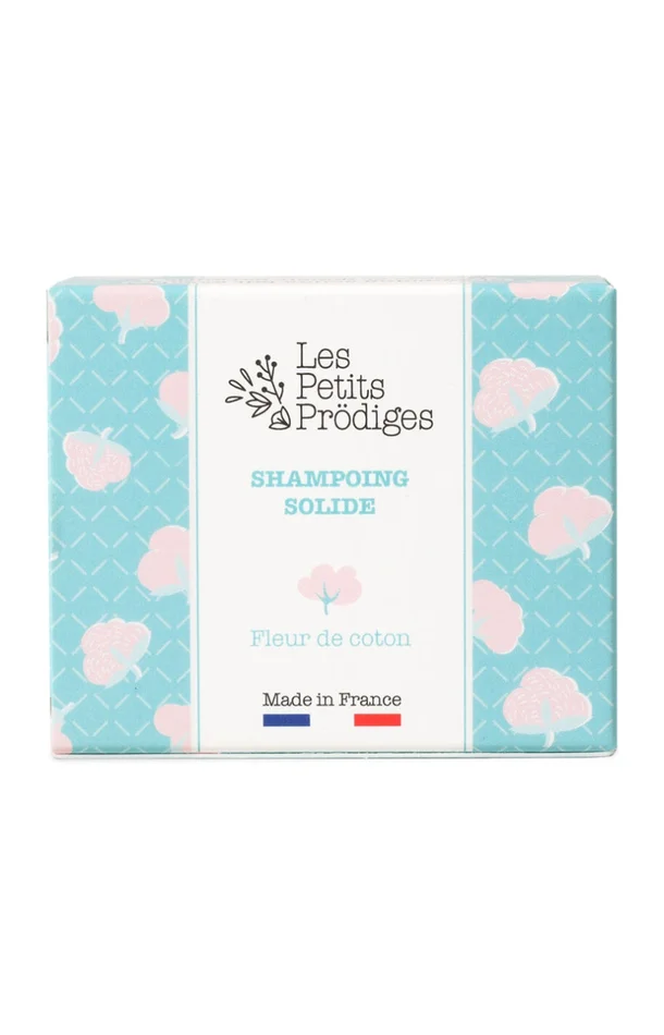 Shampoing solide 100% naturel – Fleur de coton – 80 g