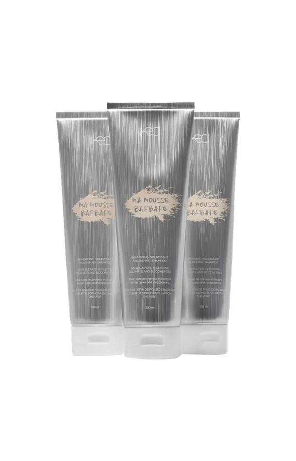 Shampoings réparateurs – Ma mousse barbare – 3 x 300 ml