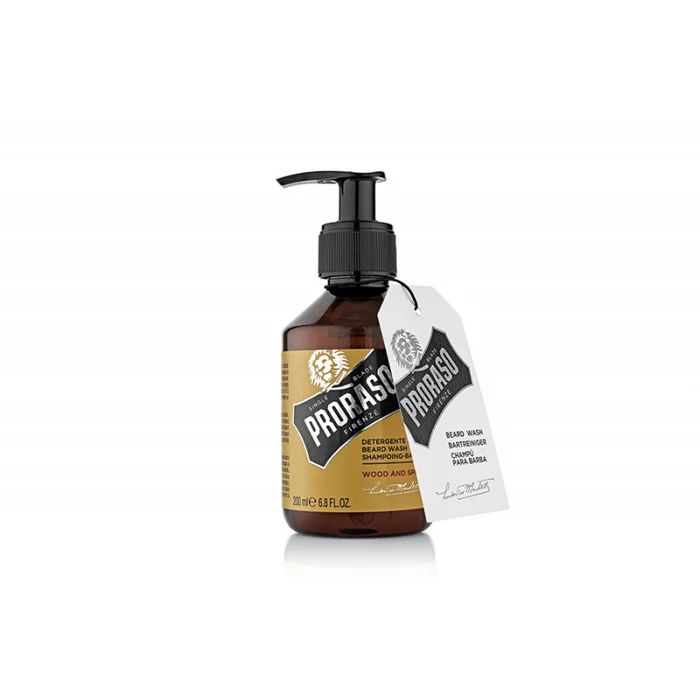 Shampooing Barbe Wood & Spice – 200ml